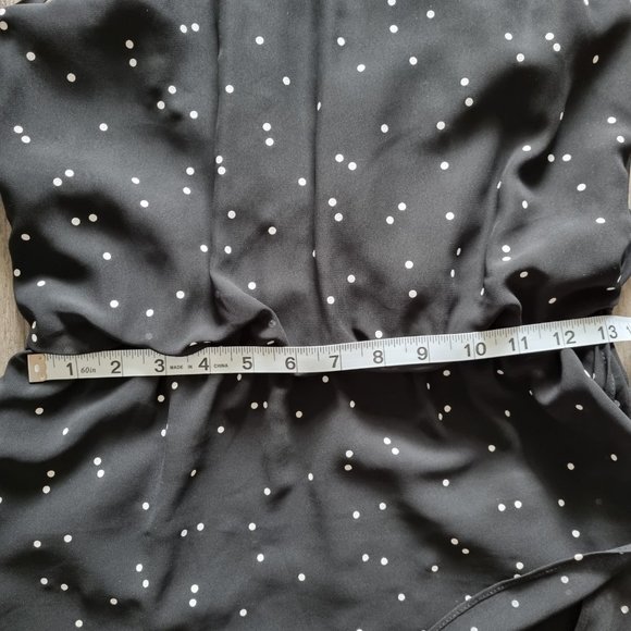 Joseph Ribkoff Polka Dot Sleeveless Dress Size 8 - Picture 11 of 13